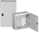 SZAFY SYSTEMOWE (SZEREGOWE) - SERIA ENUX SZAFY TYPU MONOBLOK - SERIA EMOX RoHS COMPLIANT RoHS COMPLIANT - szafa do wyboru z drzwiami pełymi (PR) lub przeszklonymi PV (PV do szerokości 1 000 mm), -
