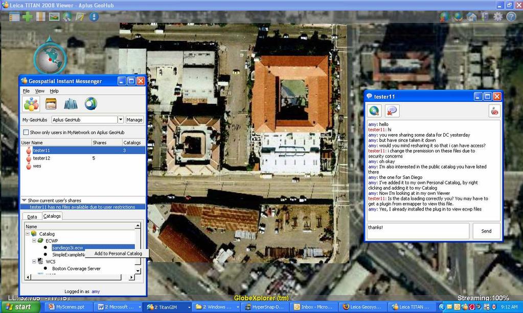 ERDAS TITAN 2008 (możliwości) Geospatial Instant