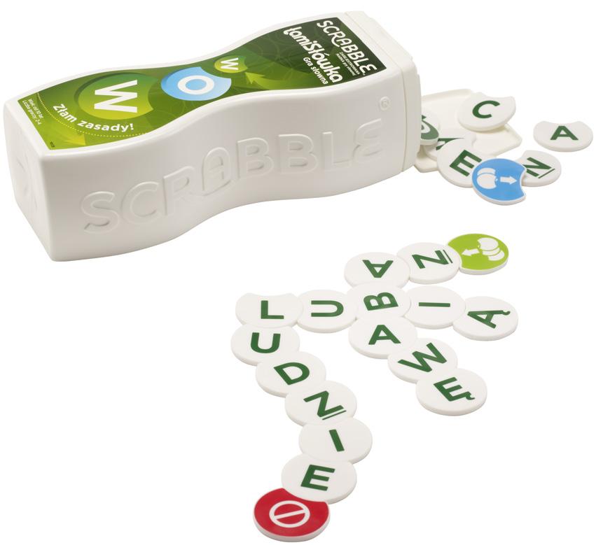 y9617 10+ Reklama TV SCRABBLE ŁamiSłówka To zupełnie nowa gra Scrabble, w której