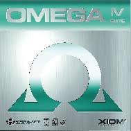 Xiom Omega IV Euro Okładzina posiada zoptymalizowany stosunek tempa do kontroli. Technologia zewnętrznej gumy Hyper Elasto. Technologia podkładu Carbo Sponge.