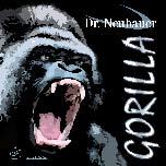 Dr. Neubauer Gorilla. Okładzina anty topspinowa elastyczna okładzina na miękkim podkładzie. Gładka warstwa zewnętrzna oparta jest na wysokich czopach i jest prawie nieprzyczepna.
