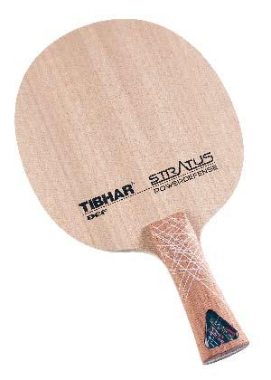 Tibhar Stratus Power Wood 5-sklejkowa ofensywna deska umożliwiająca szeroką paletę zagrań - od agresywnego flipa ze stołu do finezyjnych i rotacyjnych uderzeń topspinowych.