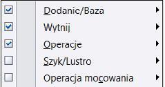 16) z widoczną kartą Paski narzędzi zaznaczone są paski widoczne i niewidoczne.