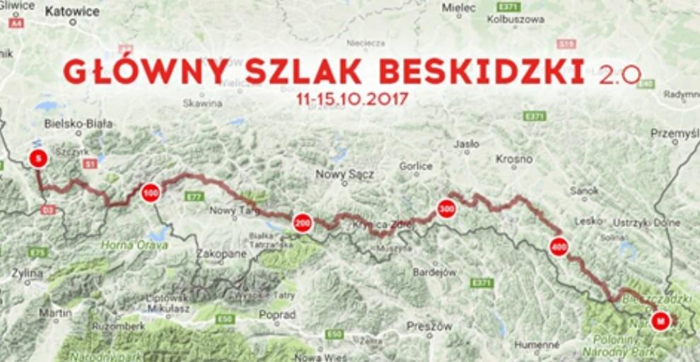 #7 Główny Szlak Beskidzki imienia Kazimierza Sosnowskiego Jest to najdłuższy w Polsce szlak górski, który wiedzie z Ustronia w