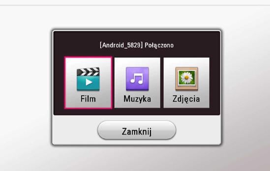 Wybierz opcję [SIEĆ] w menu [Ustawienia] a następnie naciśnij ENTER (b). 4. Wybierz opcję [Wi-Fi Direct] i naciśnij ENTER (b). 5.