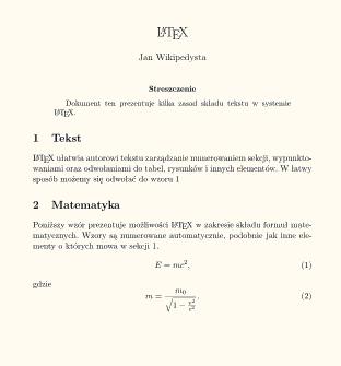 LaTeX -