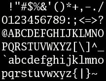 Pierwsze formaty ASCII (American Standard Code for Information Interchange) Reprezentacja 128 znaków (symboli); Nieadekwatna
