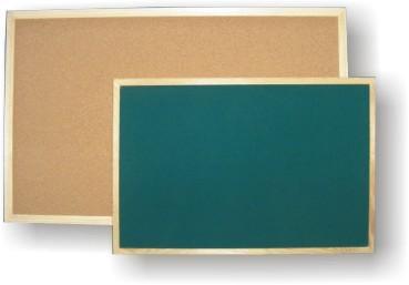 Tablice mogą mieć pomalowaną ramę (za dopłatą) Tablice mogą być także na stojaku (za dopłatą) Tablice tekstylne w drewnianej grubej lakierowanej ramie : WISZĄCE szerokość x wysokość - 60 x 90 39,00