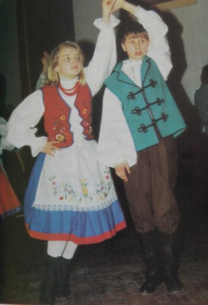 Ludowy strój żuławski lata 60. XX w.