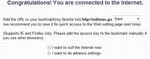 Router wykryje tryb połączenia WAN i przetestuje połączenie internetowe. 3.