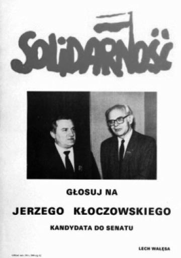 plakatu Zbigniewa Romaszewskiego. Kompilacji dokonano na podstawie dwóch zdjęć z gdańskiej sesji 68.