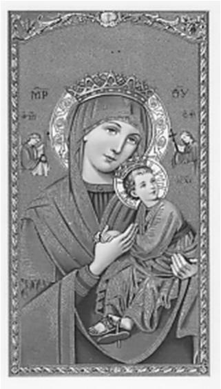 The program is as follows: 1. Mass, 2. Rosary, 3. Special prayers for your own intentions, 4.