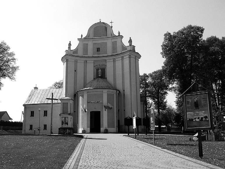 Pielgrzymowanie do Sanktuarium Niepokalanej Matki Dobrej Nadziei w Tuligłowach Fot. 1. Sanktuarium Niepokalanej Matki Dobrej Nadziei w Tuligłowach Źródło: fot. Ł.