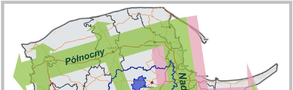 kolejowe, samochodowe, rurociągi, drogi wodne żeglugi śródlądowej i morskiej korytarze lotnicze infrastruktura punktowa węzły transportowe - stacje kolejowe, terminale intermodalne, porty morskie,