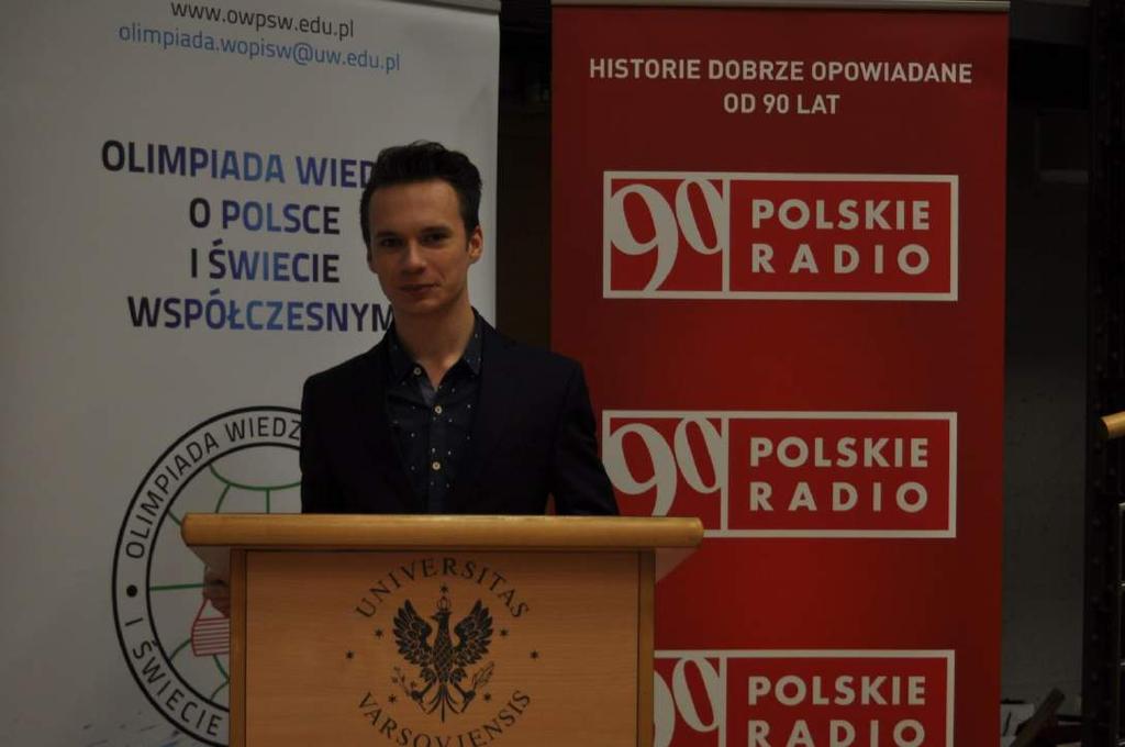 Mateusz Bienias został finalistą Olimpiady Wiedzy o Polsce