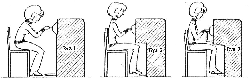 Etap pisemny 3.4. organizowa stanowiska pracy zgodnie z wymaganiami ergonomii, organizowa stanowiska pracy zgodnie z wymaganiami ergonomii, uwzgldniajcymi czynniki takie jak: pozycj ciaa czowieka (np.