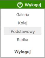 Automatyczne wylogowanie nastąpi także w przypadku zamknięcia okna przeglądarki lub opuszczenia systemu przez wybór innego adresu w przeglądarce, lub gdy użytkownik ponownie zaloguje się do systemu w