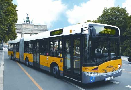 Rys. 2. Struktura sprzedaży pojazdów Solaris w 2007 r. w podziale na typy Fot. 2. Solaris Urbino 18 z napędem hybrydowym dla Berlina Litwy 20, Austrii 12, Szwajcarii 11, Węgier 9, Estonii 8, Łotwy 5, Szwecji 3 i Włoch 2.