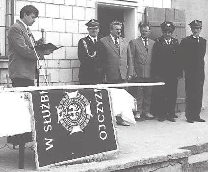 20.05.1984 r. otwarcie nowej strażnicy.