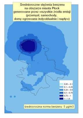 Uciążliwości zapachowe Zgodnie z Dyrektywą CAFE i ustawą prawo ochrony środowiska wraz z rozporządzeniami wykonawczymi WIOŚ w Warszawie monitoruje w