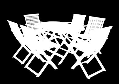 Stół: S 150 x G 90 x W 72 cm / Krzesła: S 59 x G 65 x W 107 cm BASIC SET 4 BASIC SET 6 C003AGF 809 zł Luksusowy zestaw