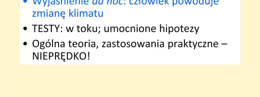 Równocześnie nagromadziły się liczne, nie pozostawiające Ŝadnych wątpliwości obserwacje wzrostu stęŝenia dwutlenku węgla w atmosferze.