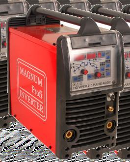 Spawarki inwerterowe TIG LINIA VIPER AC/DC Możliwość spawania aluminium TIG VIPER 210