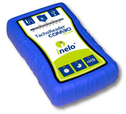 4 Wprowadzenie Wprowadzenie Urządzenie TachoReader Combo Plus umożliwia pobieranie danych bezpośrednio z tachografu lub z karty kierowcy, bez podłączania innych urządzeń.