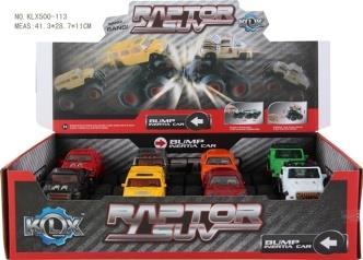 zbiorcze 72 szt NO-1001074 AUTA DISPLAY*8