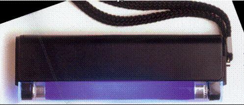 Prosta, ręczna lampa UV do