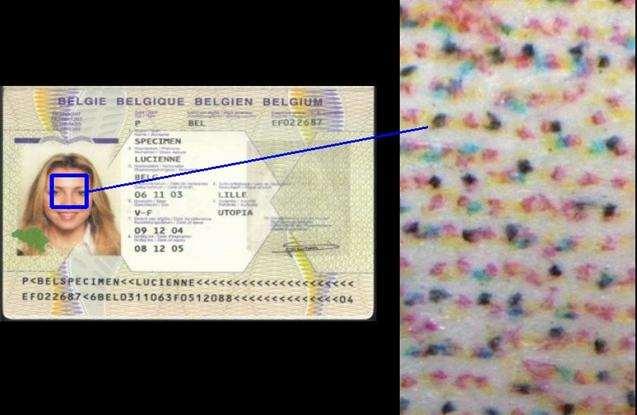 Integracja danych personalnych i wizerunku z podłożem za pomocą druku atramentowego Druk atramentowy personalizacja barwna