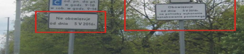 Wykonawca zobowiązany jest niezwłocznie, ale nie później niż w ciągu 24 godzin powiadomić o tym fakcie pisemnie (email, fax) Zamawiającego oraz Straż Miejską podając następujące dane: Datę i godzinę