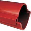 RURY ELEKTROINSTALACYJNE 21 KOPOHALF - dzielona rura osłonowa HDPE magazynowanie: -45- +75 C A1 06110/2-450 N/20 cm instalacja: -5 - +75 C 06160/2-750 N/20 cm IP0 System dzielonych rur osłonowych