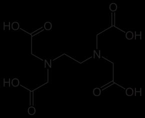 2. Kompleksowanie jonów metali na przykładzie działania EDTA EDTA to skrót nazwy kwasu wersenowego (z ang. ethylenediaminetetraacetic acid).