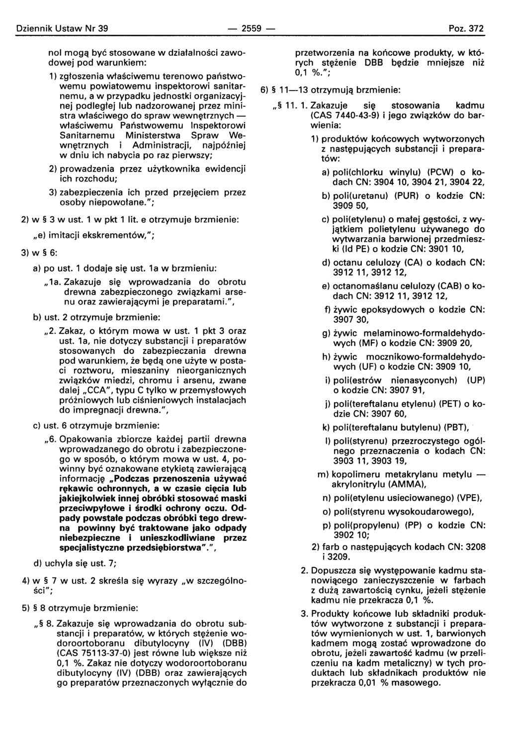 Oziennik Ustaw Nr 39-2559 - Poz.