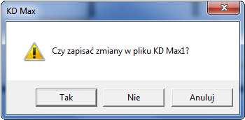 2.3 Komendy i ich funkcje 2.3.1 Zakładka Plik Nowy Otwórz nowy plik. Z paska menu wybierz Plik Nowy.
