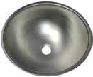 37 Zlewozmywak okrągły Syfon, uszczelka gumowa Waga: 1,2 kg Wymiary (Ø x H): 325 x 125,5 mm Wymiar zabudowy (Ø): 298 mm Nr katalogowy: 9102300055 Nr katalogowy: 9103300470 Dometic CRAMER CE88-B-I