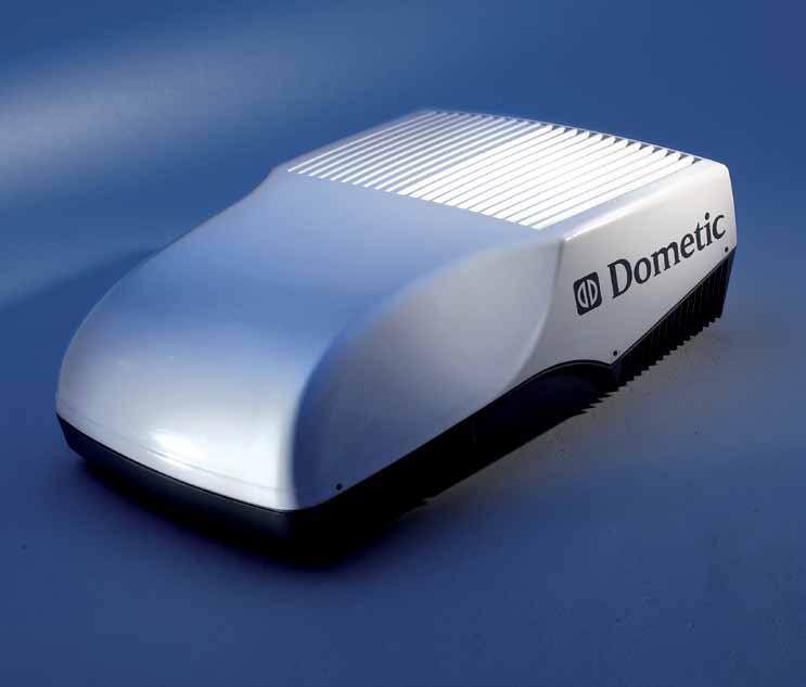 78 Klimatyzatory dachowe NOWOŚĆ Najmniejszy klimatyzator dachowy WYGODNA I LEKKA NOWOŚĆ: Dometic FreshJet 1100 Doskonały klimat w kilka chwil!