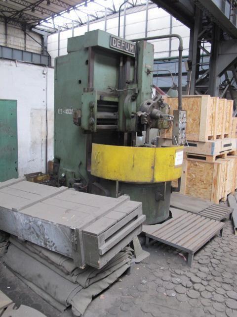 DANE TECHNICZNE Lp Parametr Opis Zdjęcie 1. Rok budowy 1985 Tokarka karuzelowa KNA-110/135S Nr inw. 05-4100-026 DEFUM Dąbrowa Górnicza Max. średnica toczenia suportem górnym: 1350 mm, Max.