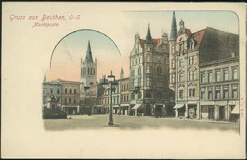Bytom (Beuthen), gruss,, ok. 1899, [G.