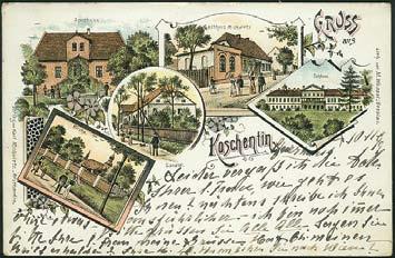 Kostrzyń (Cüstrin), gruss, róża,, ok. 1903, [O.