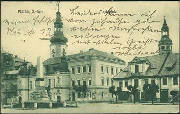 Pszczyna (Pless), Zamek,, ok. 1920, [J.