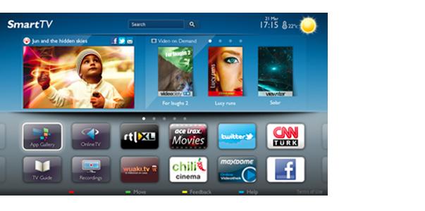 1 Prezentacja 1.1 Smart TV Pod!"cz ten telewizor LED Philips Smart TV do Internetu i odkryj nowy #wiat telewizji. Mo$esz utworzy% po!"czenie przewodowe z routerem lub po!