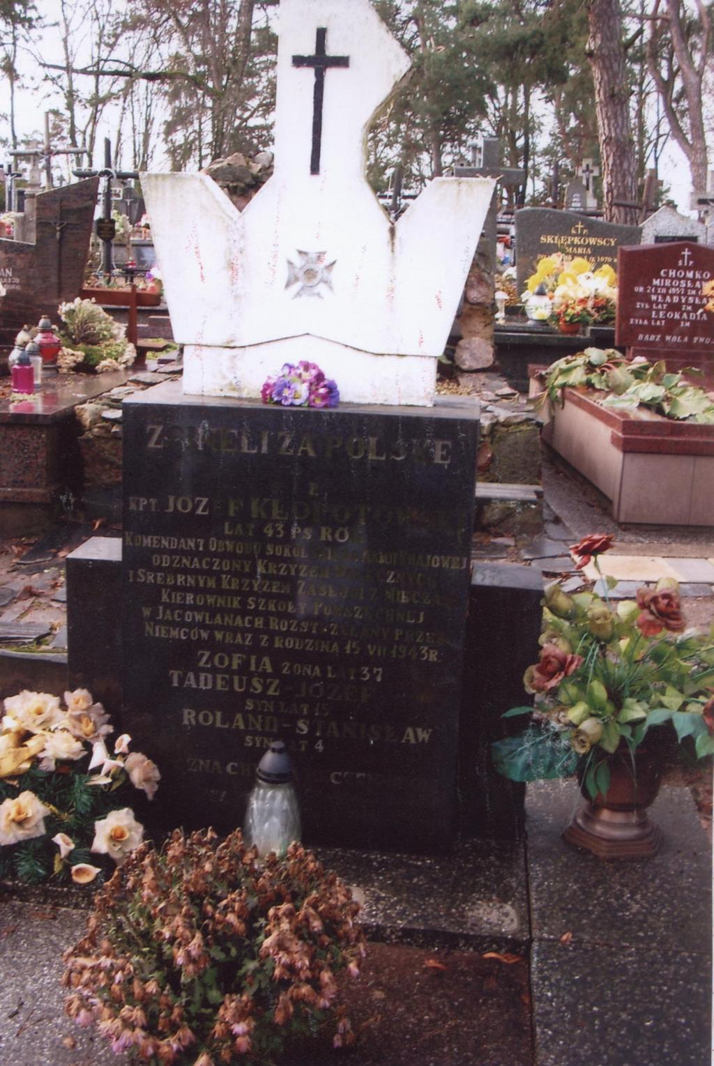 Fotografia 17. Pomnik w Sokółce kpt.
