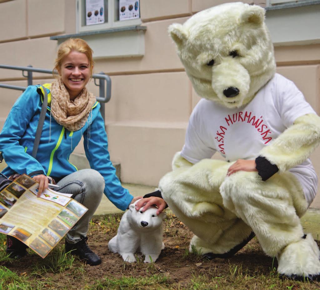 Spacery Trasa 5: szlak Baśki Murmańskiej Od 8 września 2012 r. biały miś nie kojarzy się już turystom tylko z Krupówkami, a Wojtek nie jest jedynym znanym niedźwiedziem związanym z polską armią.