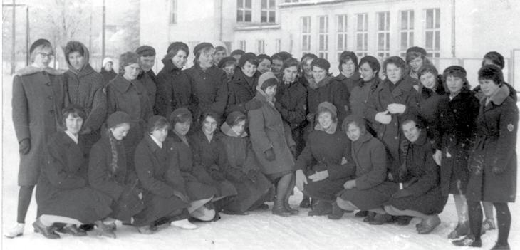 Kułakowska, Wiera Grzyb, Lidia Szpakowicz, Władysława Lewandowska, Anna Święcicka, Stanisława Adamczyk, Halina Stanisławczyk, Krystyna Ochman, Walentyna Fiedoruk, Maria Masalska, Maria Adamiuk,