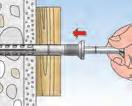 metalowych Mocowania ramowe General fixings OPIS PRODUKTU Cavity fixings Nylonowy kołek wbijany.