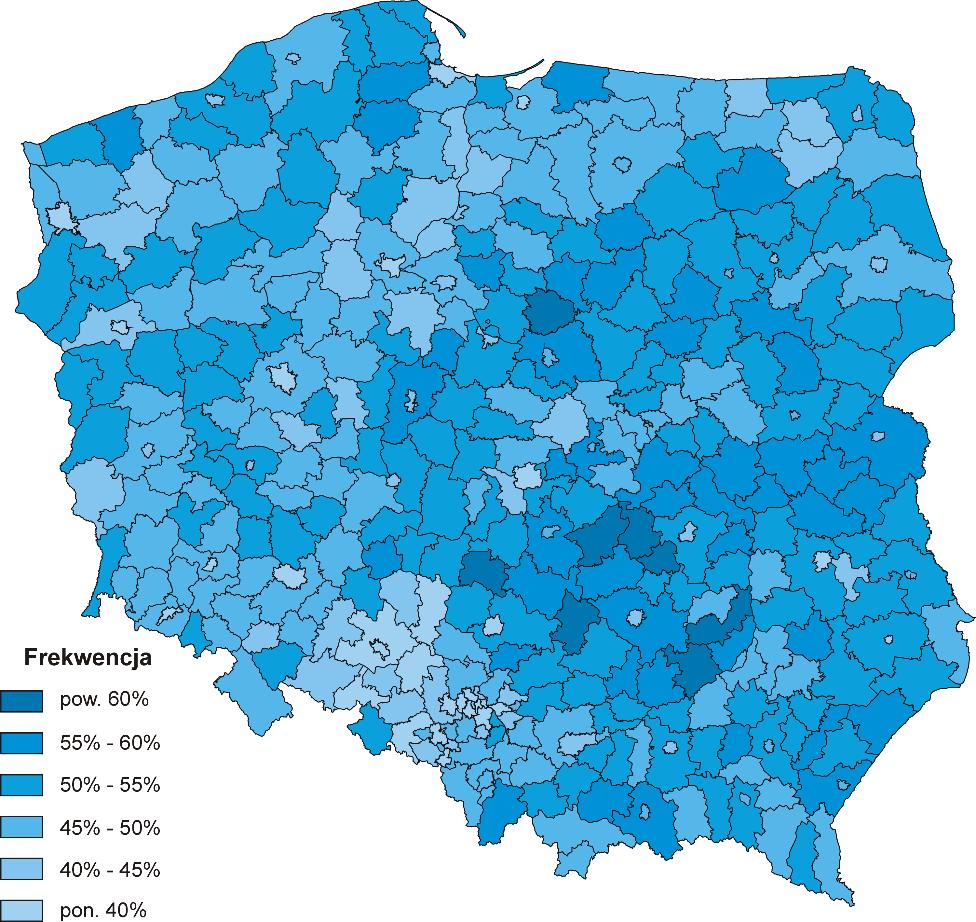 Frekwencja wyborcza w