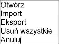 35.5. Drukowanie pozycji z bazy danych Opcja wydruku informacji o danej pozycji w bazach danych. Procedura: Wejdź w podmenu < Bazy Danych / Towary> i naciśnij na żądaną pozycję.