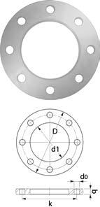 133,50 DN D d1 k d0 q N 32 140 43 100 18 18 4 40 150 53 110 18 18 4 50 165 66 125 18 20 4 65 185 78 145 18 20 8 80 200 95 160